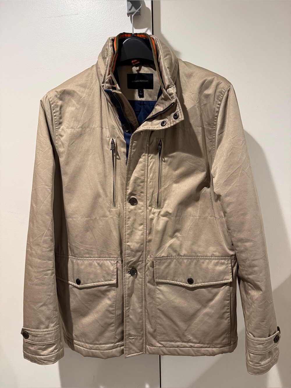 Banana Republic Men's Military Field Jacket in Tan, L
